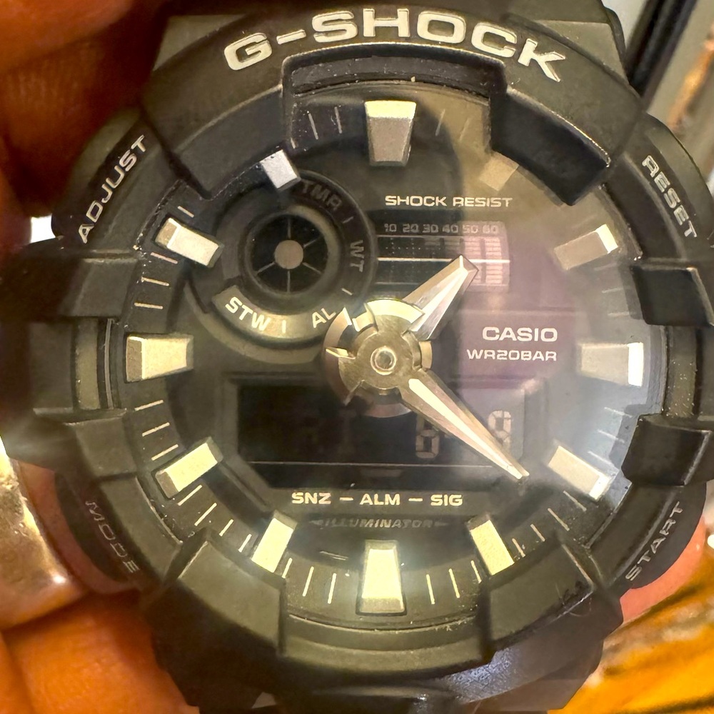 Casio G-Shock Black Analog-Digital Watch